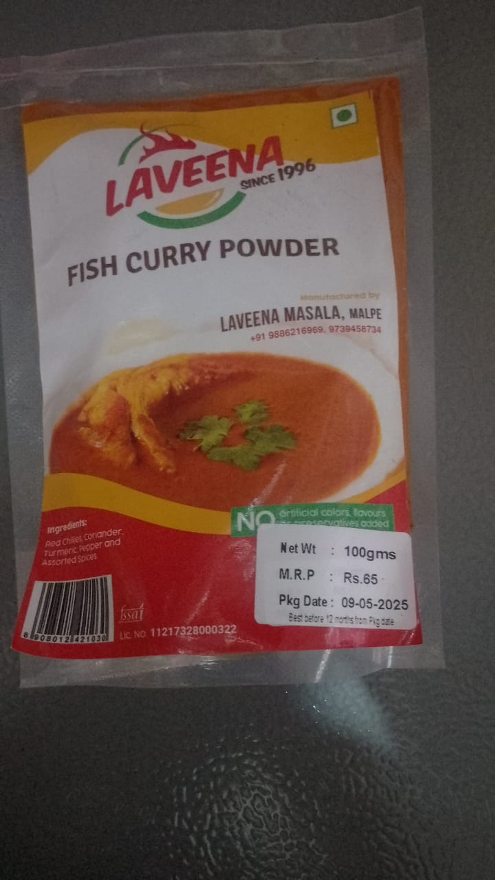 Laveena Fish Curry Powder 100 gms