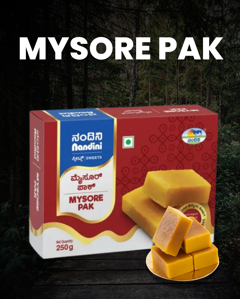 Nandini Mysore Pak 250 gms