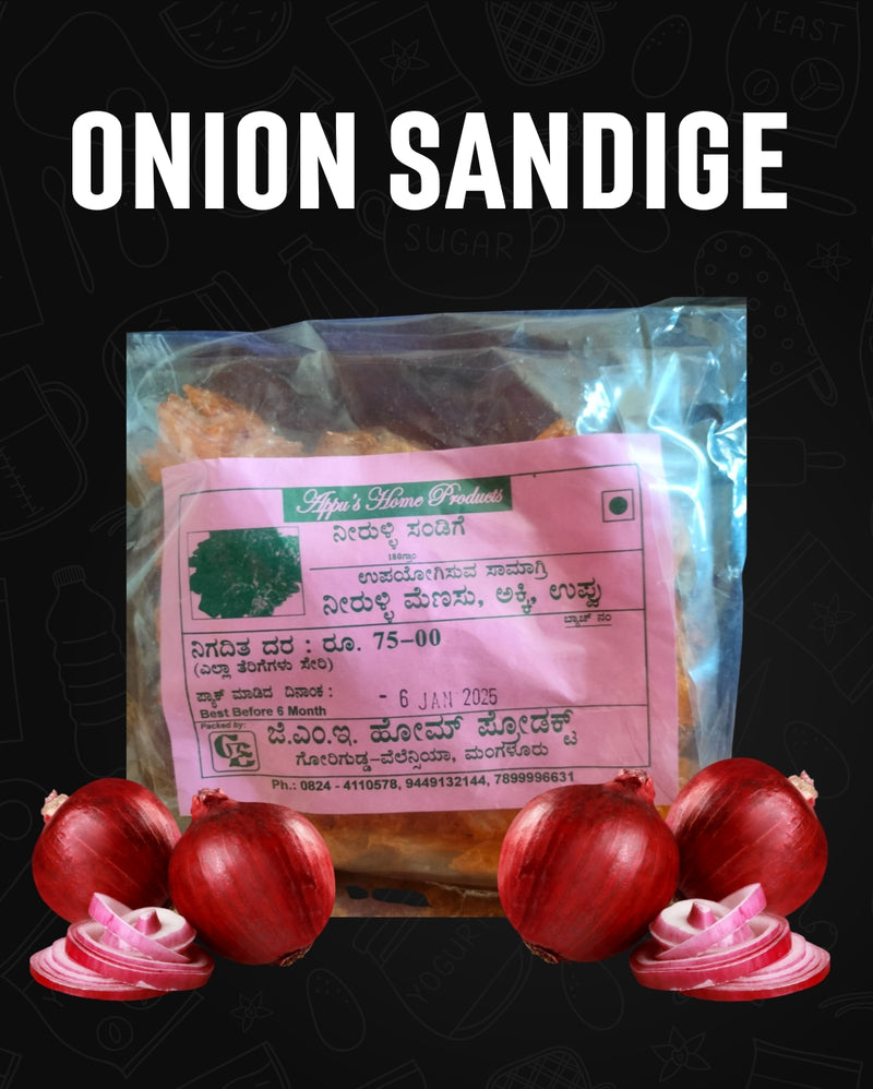 Onion Sandige 180 gms
