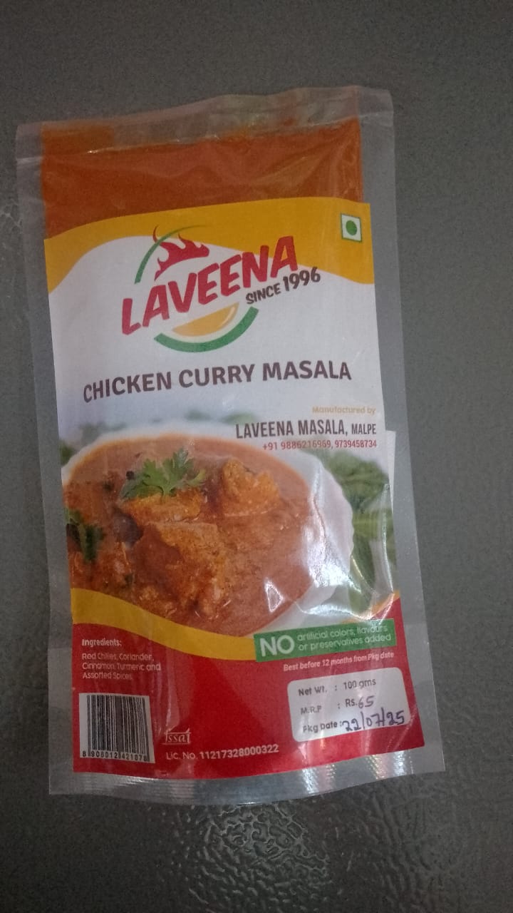 Laveena Chicken Curry Masala 100 gms