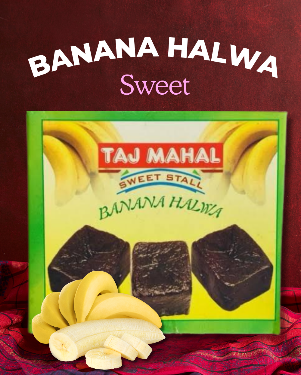Taj Mahal Banana Halwa 500 gms