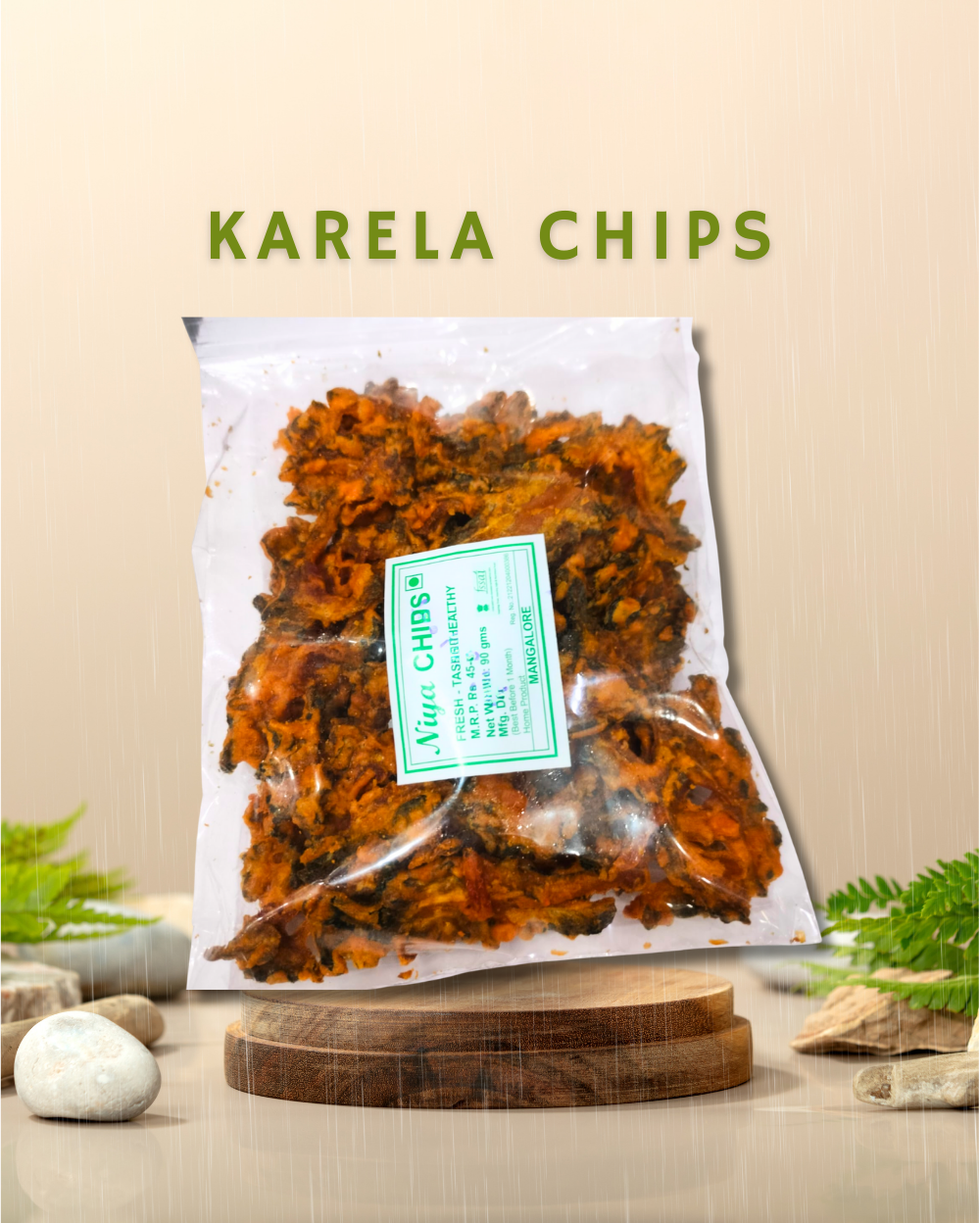 Karela Chips (Niya chips) 90 gms